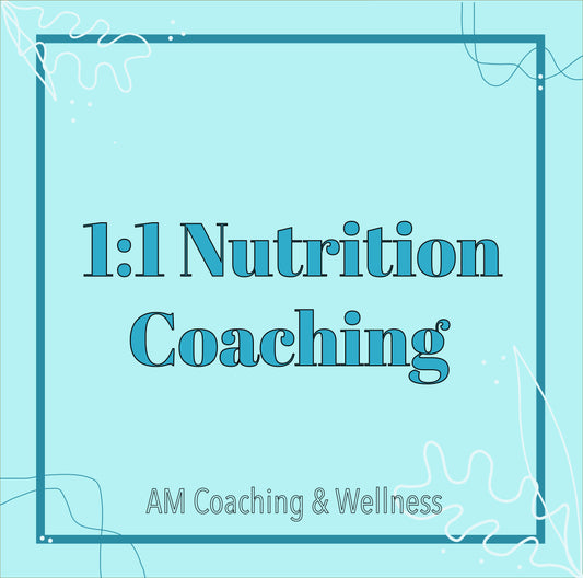 1:1 Nutrition Coaching